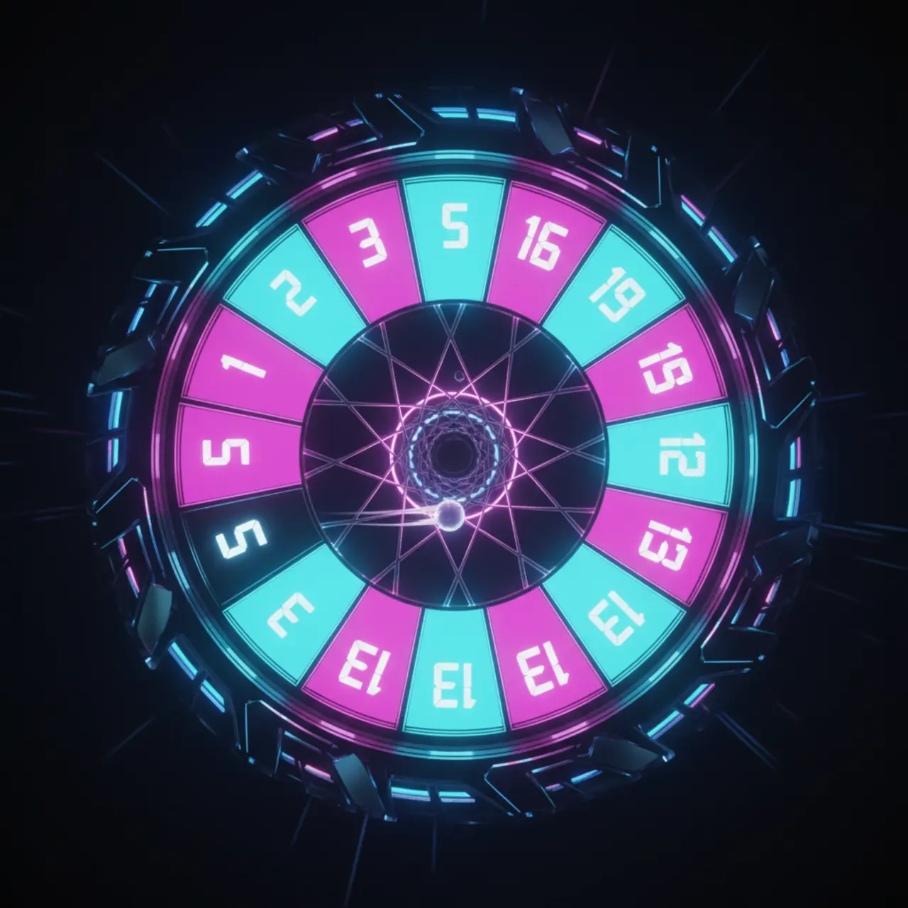 Circuit Roulette Wheel